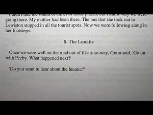 Walk Two Moons Chapter 8