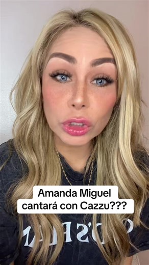 Amanda Miguel asistirá al concierto de Cazzu y cantar juntas??? #cazzu #amandamiguel #cancion #colaboración #lizethreyna