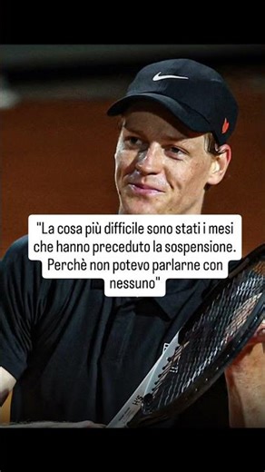 Sinner:"Doping? Ho pagato il prezzo di un errore non mio" #news #interview #equipe #tennis #perte