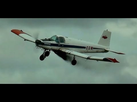 Fletcher FU24 (ZK-EGW) Aerial Topdressing.