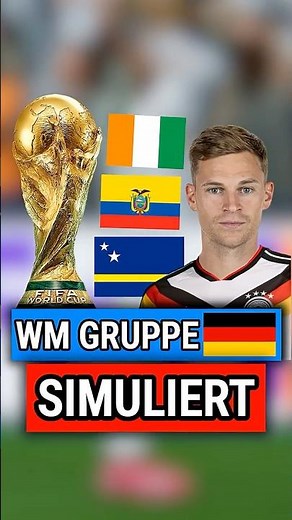 Deutschland WM Gruppe 2026 SIMULIERT - Überstehen sie Curaçao, Ecuador & Elfenbeinküste? 🇩🇪⚽