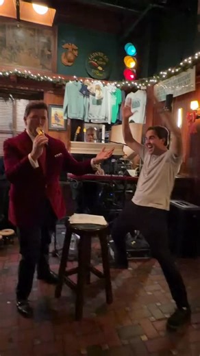 Bret Baier on Instagram: "Thanks @kelleyjamesmusic for an awesome performance at the @specialreport Christmas party and for passing the “Golden Microphone” my way. Thanks to my amazing staff and my friends for coming out last night and let’s go 2026! #merrychristmas #specialreport #christmas #party"