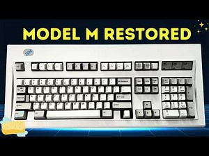Ultimate Model M Keyboard Cleaning | Step by Step Restoration