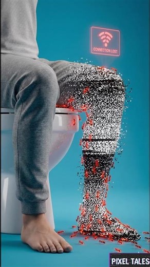 Why Your Leg Turns Into "TV Static" 📺⚡️#facts #shorts