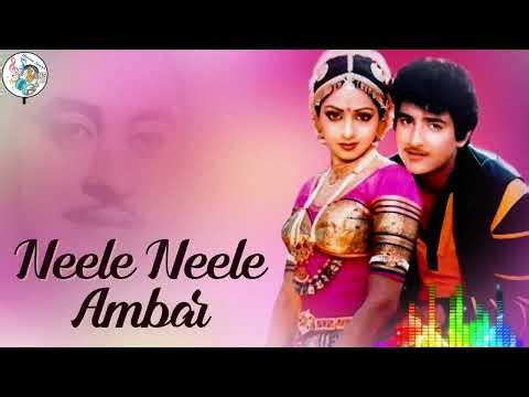 Neele Neele Ambar Par | Kalakaar 1983 | Kishore Kumar | Kunal Goswami, Sridevi | Full HD Song |