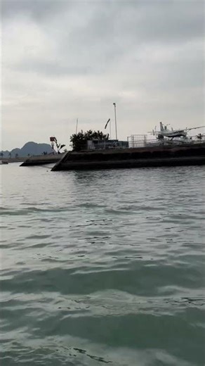 Vietnam Ship Beach View 🌊🚢 | Stunning Coastal Vibes in Vietnam 🇻🇳 #travel