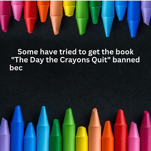 Book banners hate books about Crayons?!!? This is ridiculous. Sign the petition against book bans at www.bookbanpetition.us | EveryLibrary