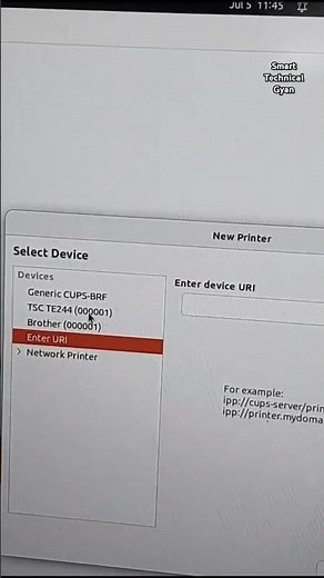 TSC Printer Installation in Ubuntu