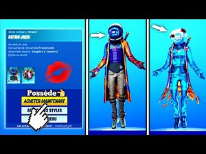 NOUVEAU SKIN ASTRO JACK sur FORTNITE