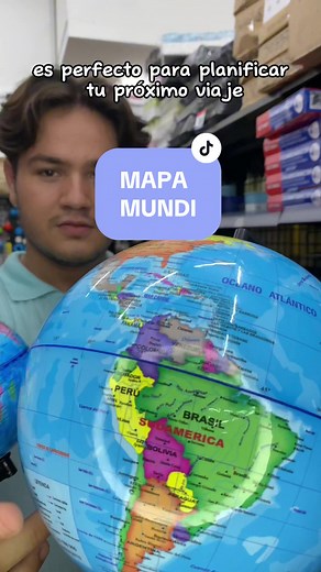 Descubre el mapa mundi más vibrante desde 24,10bs