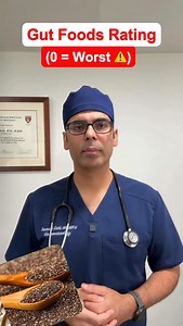 243K views · 7.8K reactions | Harvard Doctor Rates Popular Gut Foods...