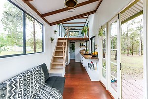After graduating from university, this entrepreneurial young couple kick started their next phase of life by building an incredible eco tiny house together! | Living Big In A Tiny House