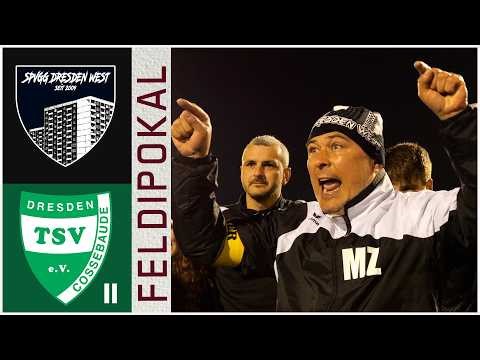Field Cup match almost abandoned | SpVgg Dresden West vs TSV Cossebaude II