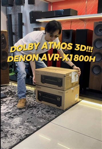 Denon AVR-X1800H: Receiver 8K Dolby Atmos untuk Home Theater