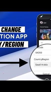 How To Change Country / Region On PS4 From PlayStation APP 2022