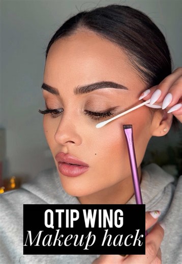 Master Your Winged Eyeliner with This Q-Tip Hack