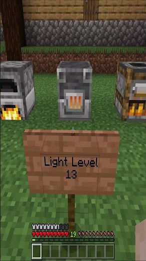 Minecraft Light Levels and Mob Spawning Short #minecraftshorts #shorts