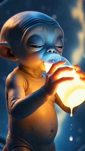 Morning in Space: The Baby Alien’s Daily Routine