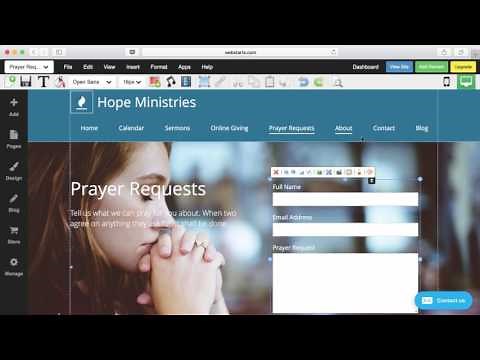 How To Create A Church Website