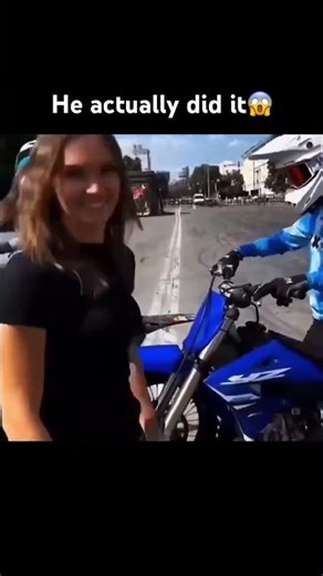 This Bike Rider Is Too Funny 😂🏍️ | Unexpected Stunt! #shorts