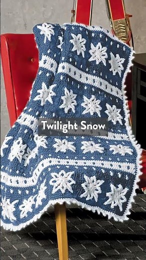 Scandinavian Granny Crochet Afghan Kit