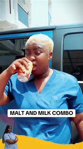 Clearing my draft, malt and milk can not give you blood#blood #bloodtransfussion #health