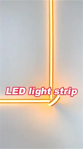 Blake Alead on Instagram: "LED light strip that can be cut at will.#lamp #light #led #lightingdecor #homedecor"