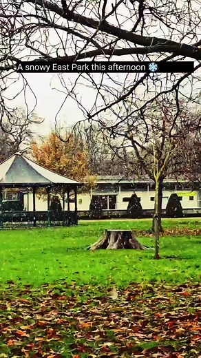 A snowy East Park this afternoon ❄️ #hull #eastyorkshire #snow #yorkshire | To Hull and Back