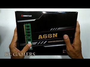 BIOSTAR A68N-5600E MOTHERBOARD INCLUDED CPU ITX AMD Small Compact Super Budget Desktop Build 2019