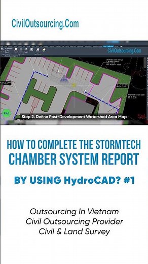 #1 HOW TO COMPLETE THE STORMTECH CHAMBER SYSTEM REPORT BY USING HydroCAD
