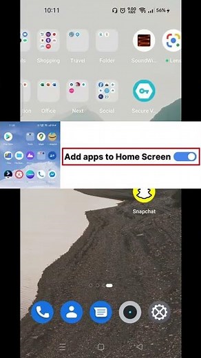 How to add app to home screen | Home screen pe app kaise laye | app not showing in home screen