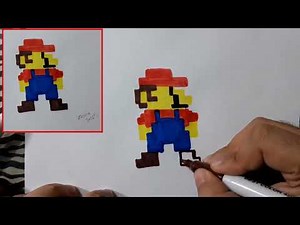 Comment dessiner Super Mario Bros