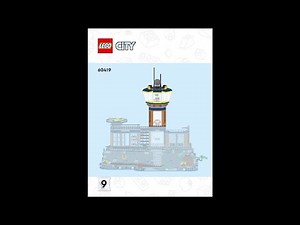 LEGO City 60419 – Complete Police Prison Island Instructions! (Booklet 05 of 05 only)