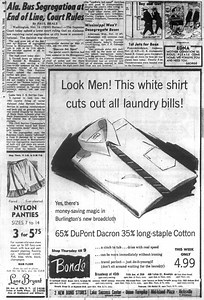 Segregation on buses ruled unconstitutional by Supreme Court in 1956