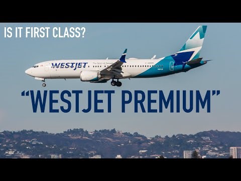 WestJet’s FAKE First Class - WestJet Premium Boeing 737 MAX 8 Review