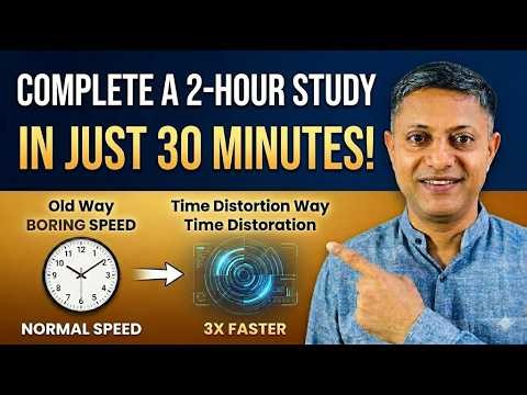 How to Turn 2 Hours of Study into 30 Minutes | AmitMindMentor