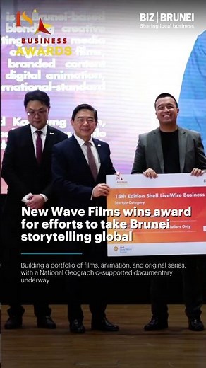 New Wave Films wins awardfor efforts to take Brunei storytelling global