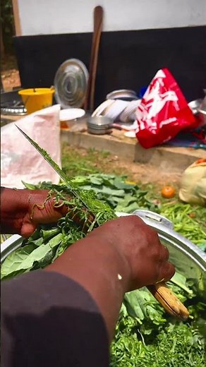 Sukuma wiki Kales East African dish foods meals collards greens cuisines onions spices Hands Cutting