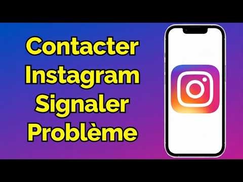 Comment signaler un problème sur Instagram