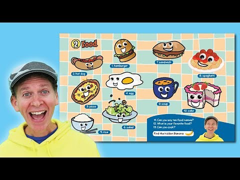 Food | My First 100 Words With Matt Book | Chapter 2 | Dream English Kids