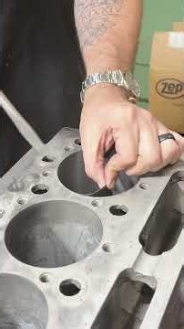 One wrong move could DESTROY this 60-year-old engine block! 😳🔧