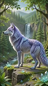 Crystalfang Wolf (Minecraft)Biome: Shimmering Glade