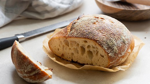 Pain blanc à la machine à pain