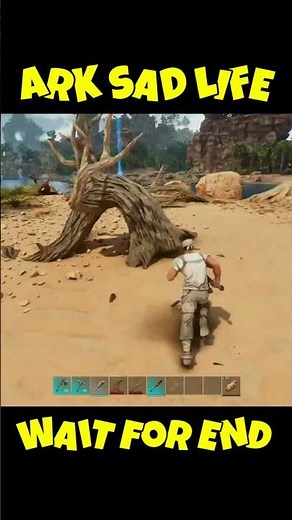 ARK SAD LIFE 🔥 ARK Primal Chaos & Nemesis #ark #viralshorts #viral #arksurvival