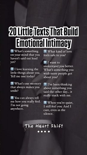 8 Deep Texts That Build Emotional Intimacy 💬 | Strengthen Your Relationship Through Words