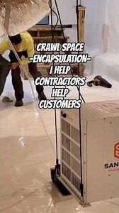 Crawl Space Encapsulation | I Help Contractors Help Customers