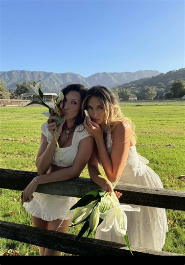 Bffs & beloved founders forever 🤍 Blending the worlds of ‘Ôrəbella and Frankies Bikinis, our founder @Bella Hadid has teamed up with her childhood friend @Francesca Aiello, founder of @frankiesbikinis, to unite scent and swim for our new collaboration. A full-circle moment for both founders, this exclusive drop is a tribute to beauty, friendship, and the magic of Malibu. Shop the limited edition Frankies Bikinis x SALTED MUSE Parfum Set at Orebella.com, Frankiesbikinis.com, or in any Frankies B