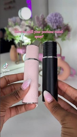 How to Refill Your Perfume Travel spray