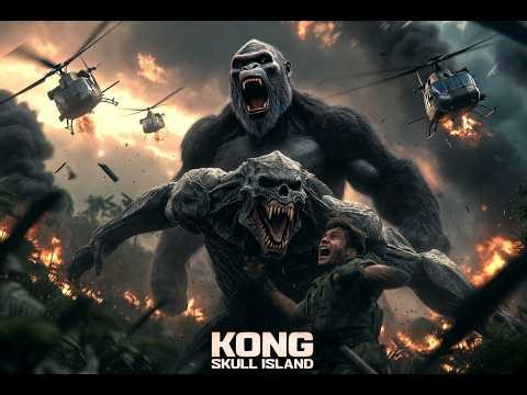 Kong Skull Island Full Movie Explained in Urdu | Giant Monster Survival Story Hindi