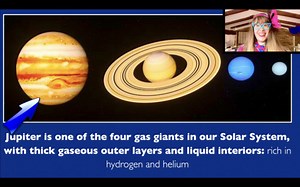 JUPITER VIDEO & SONG: Animated Keynote/PPT, Colorful Science Solar System
